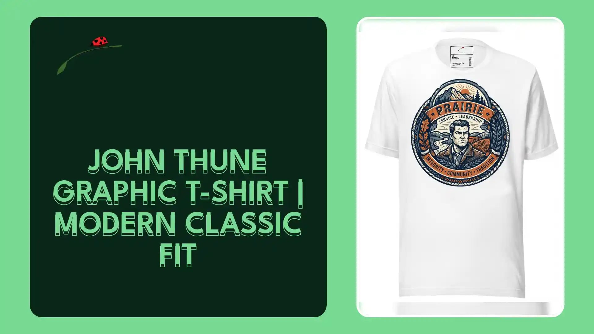 John Thune Graphic T-Shirt | Modern Classic Fit by@Outfy