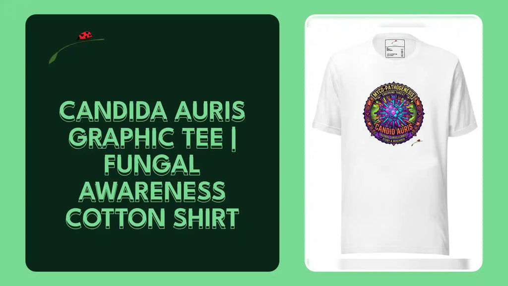 Candida Auris Graphic Tee | Fungal Awareness Cotton Shirt by@Outfy