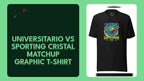 Universitario vs Sporting Cristal Matchup Graphic T-Shirt by@Outfy