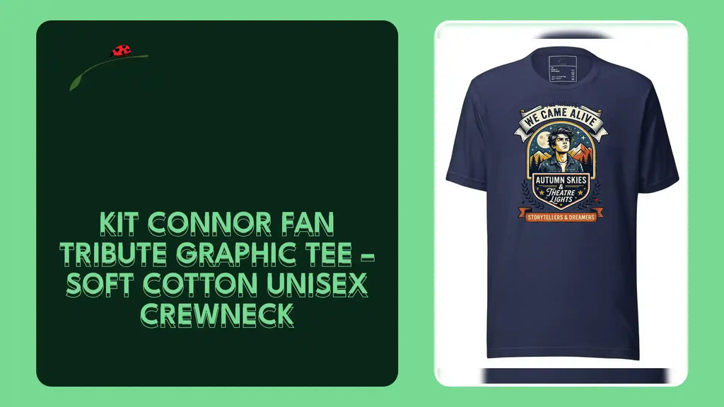 Kit Connor Fan Tribute Graphic Tee &ndash; Soft Cotton Unisex Crewneck by@Outfy