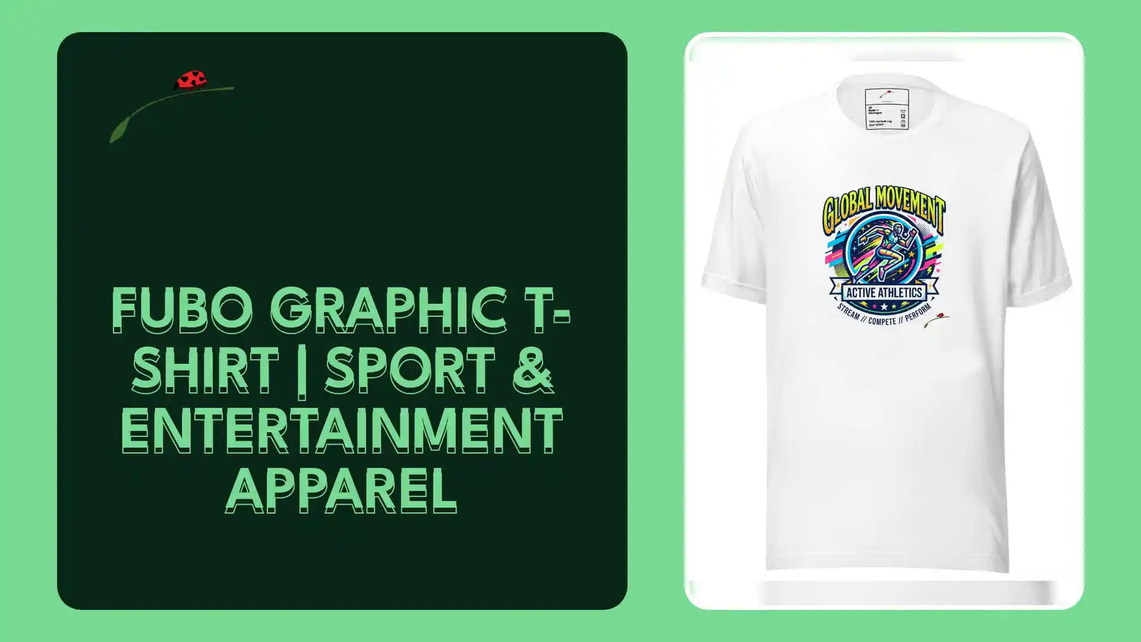 Fubo Graphic T-Shirt | Sport & Entertainment Apparel by@Outfy