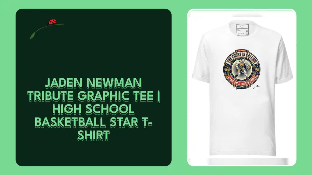 Jaden Newman Tribute Graphic Tee | High School Basketball Star T-Shirt by@Outfy