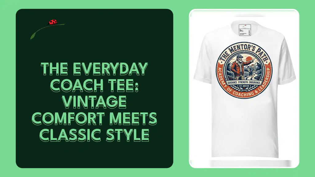 The Everyday Coach Tee: Vintage Comfort Meets Classic Style by@Outfy