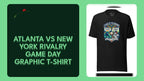 Atlanta vs New York Rivalry Game Day Graphic T-Shirt by@Outfy