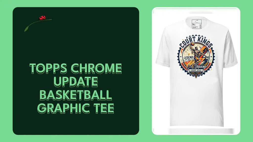 Topps Chrome Update Basketball Graphic Tee by@Outfy