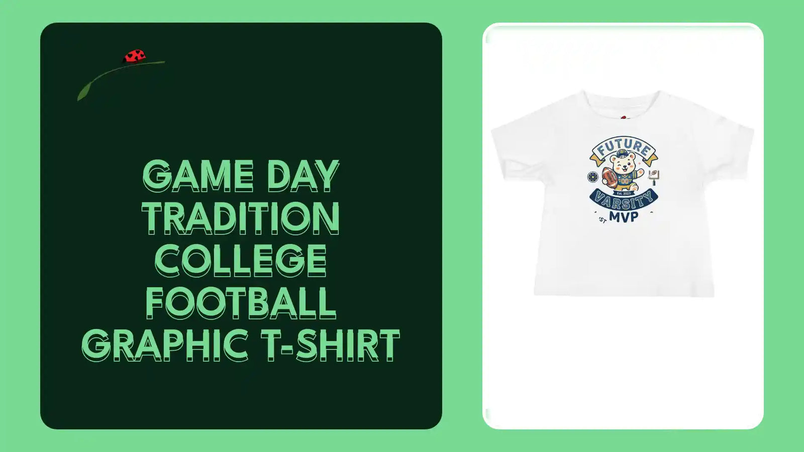 Game Day Tradition College Football Graphic T-Shirt by@Outfy