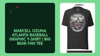 Marcell Ozuna Atlanta Baseball Graphic T-Shirt | Big Bear Fan Tee by@Outfy