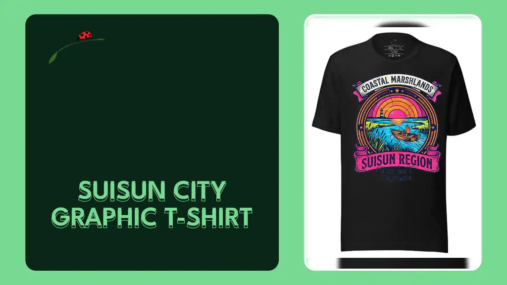 Suisun City Graphic T-Shirt by@Outfy