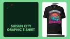 Suisun City Graphic T-Shirt by@Outfy