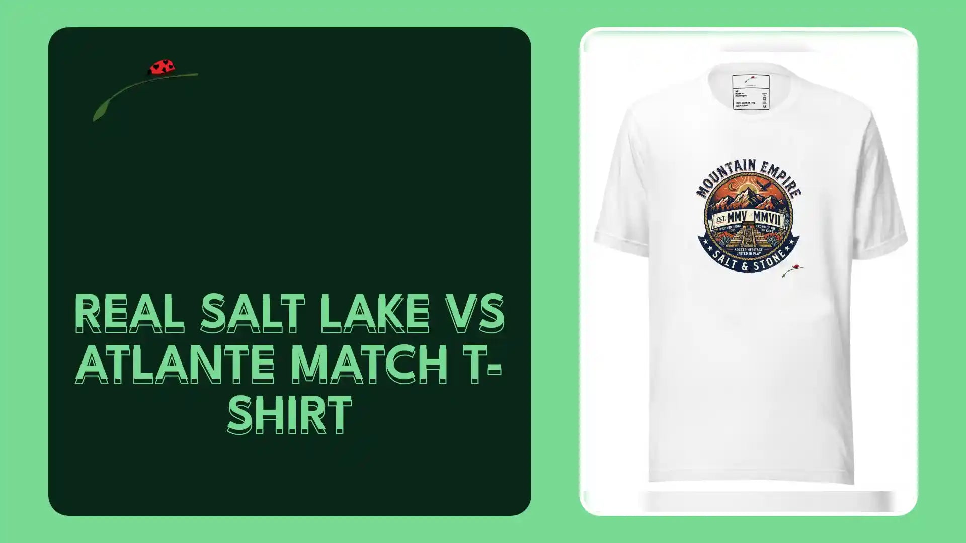 Real Salt Lake vs Atlante Match T-Shirt by@Outfy