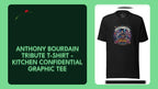 Anthony Bourdain Tribute T-Shirt - Kitchen Confidential Graphic Tee by@Outfy