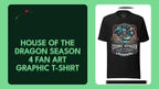 House of the Dragon Season 4 Fan Art Graphic T-Shirt by@Outfy