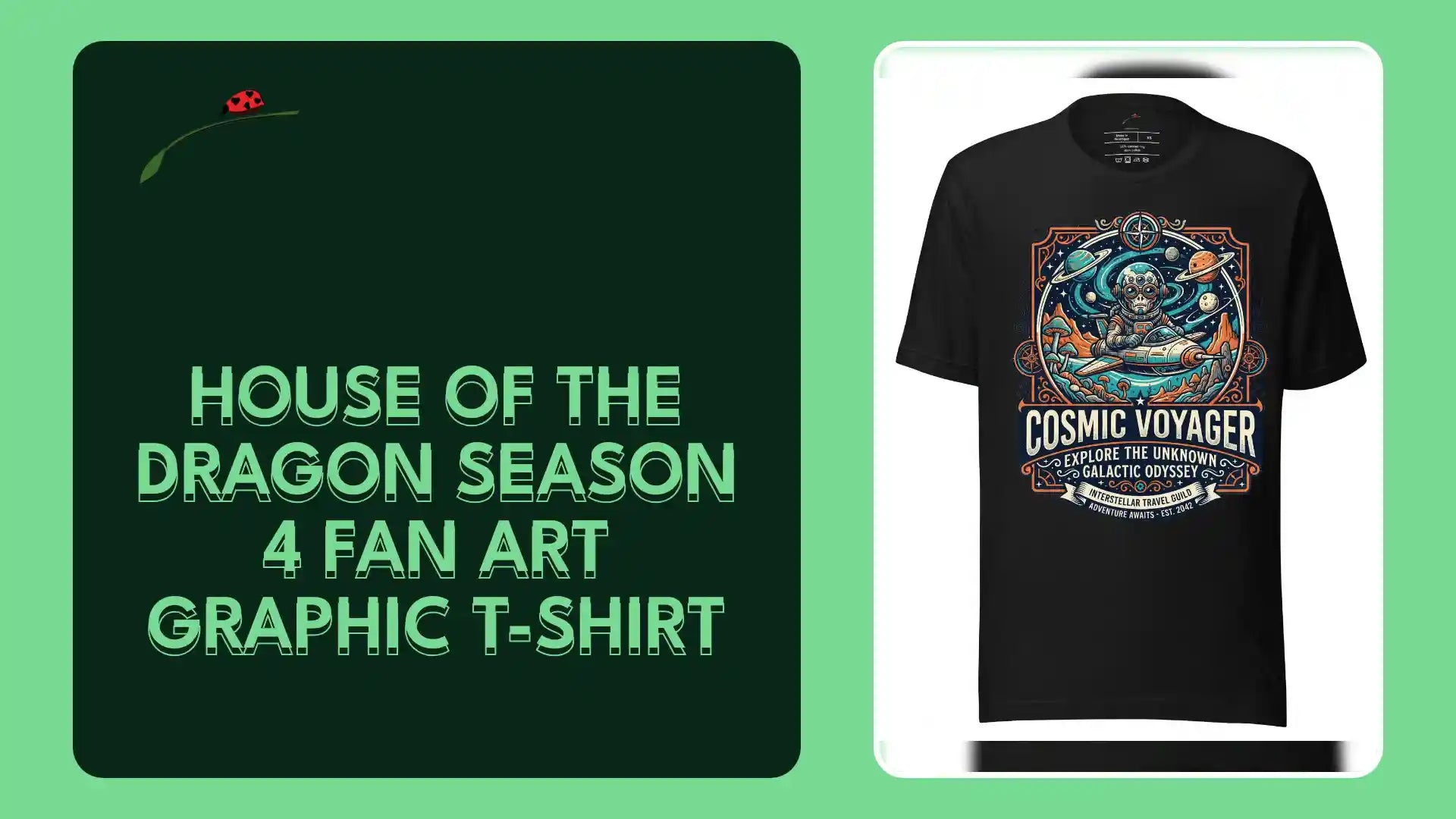 House of the Dragon Season 4 Fan Art Graphic T-Shirt by@Outfy