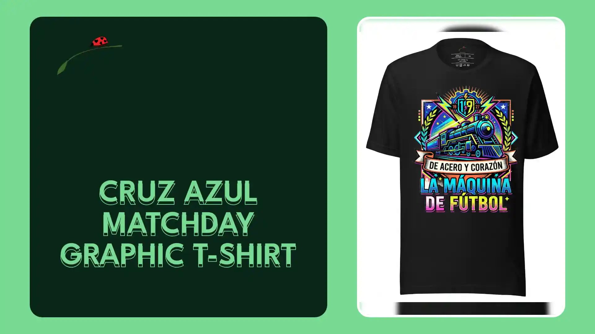 Cruz Azul Matchday Graphic T-Shirt by@Outfy