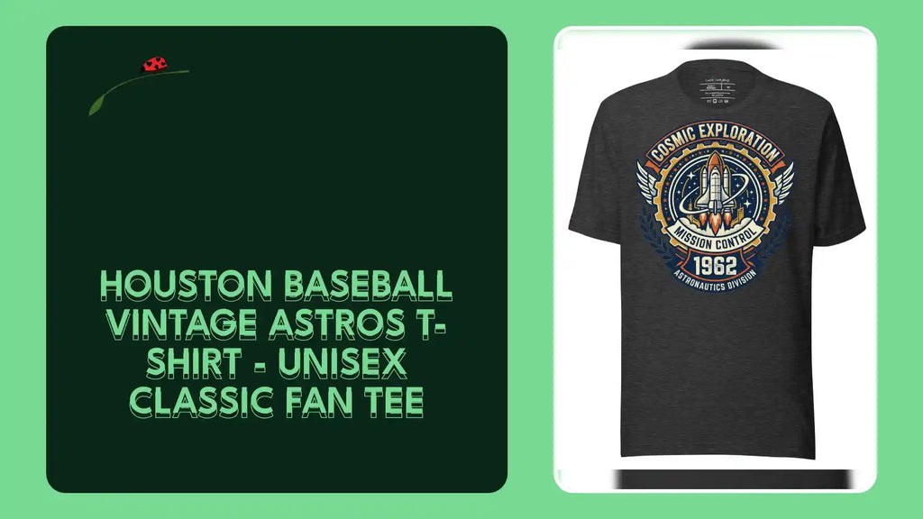 Houston Baseball Vintage Astros T-Shirt - Unisex Classic Fan Tee by@Outfy