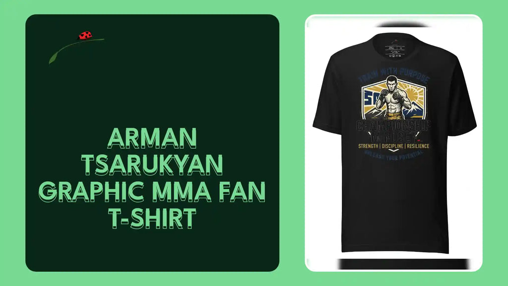 Arman Tsarukyan Graphic MMA Fan T-Shirt by@Outfy