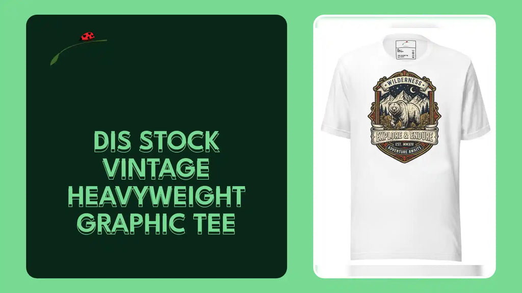 Dis Stock Vintage Heavyweight Graphic Tee by@Outfy