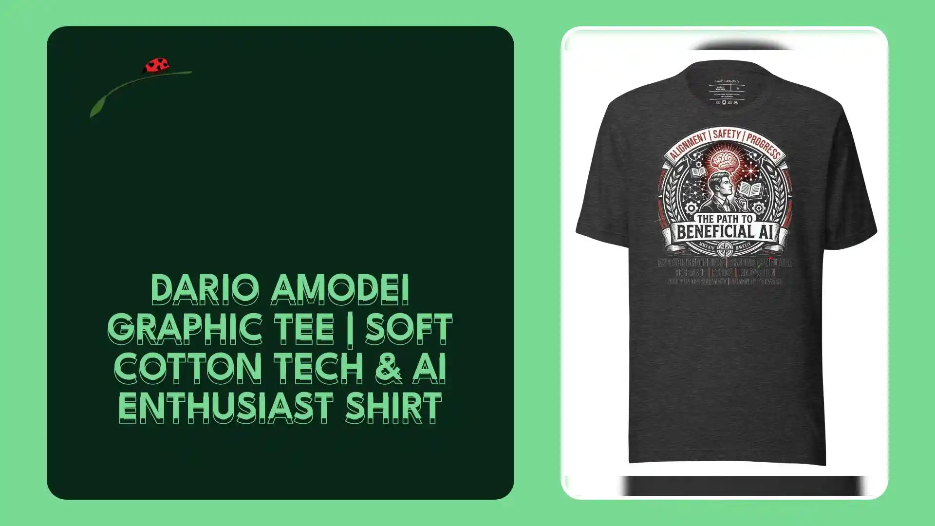 Dario Amodei Graphic Tee | Soft Cotton Tech &amp; AI Enthusiast Shirt by@Outfy