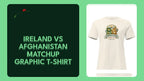Ireland vs Afghanistan Matchup Graphic T-Shirt by@Outfy