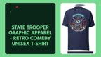 State Trooper Graphic Apparel - Retro Comedy Unisex T-Shirt by@Outfy