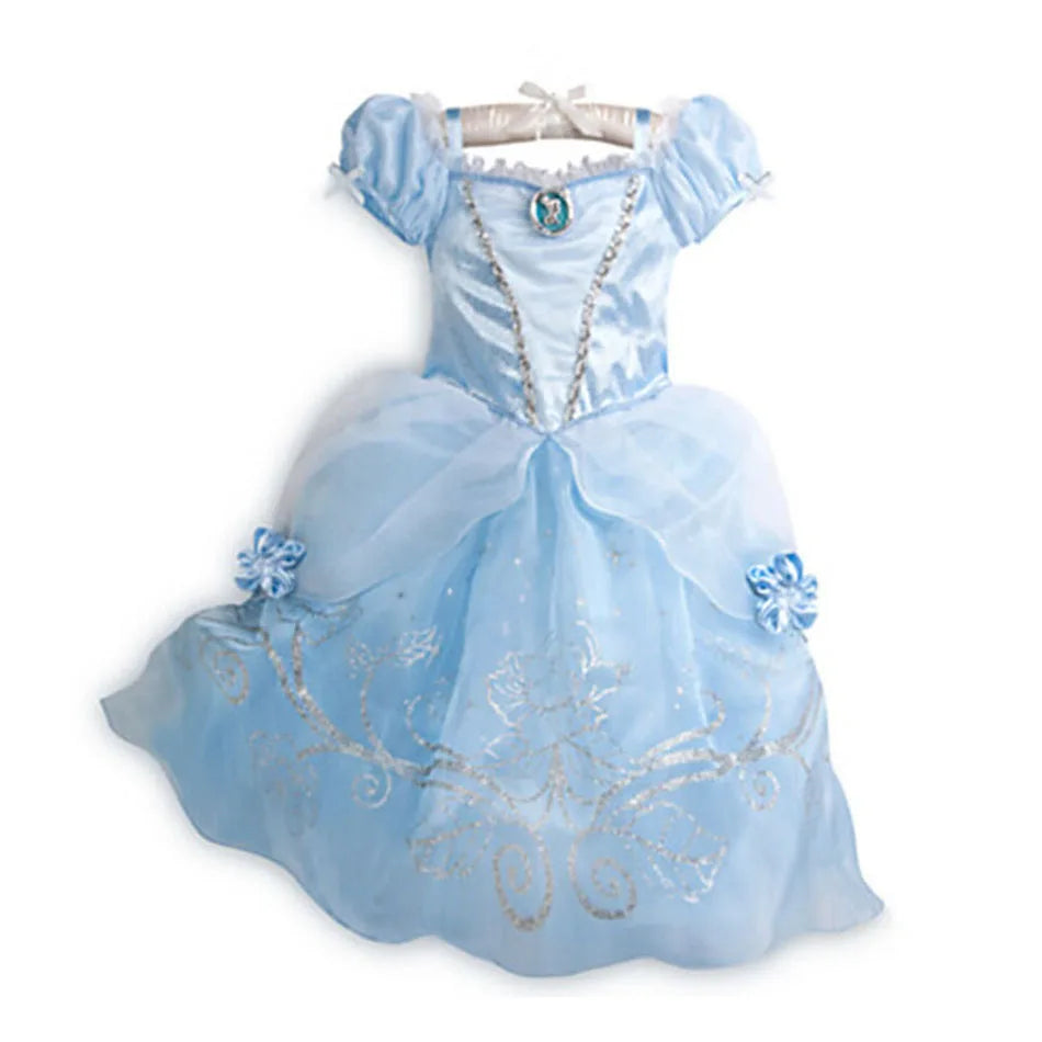 Princess Costume For Little Girls Dress Set
