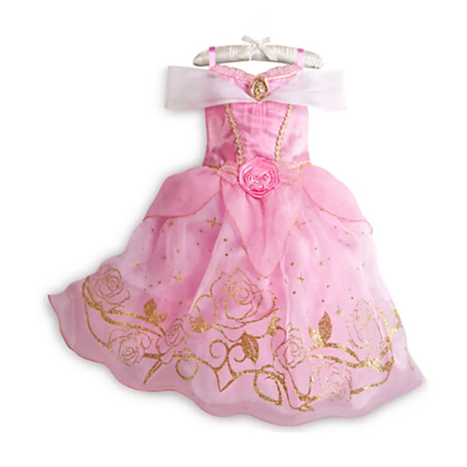 Princess Costume For Little Girls Dress Set