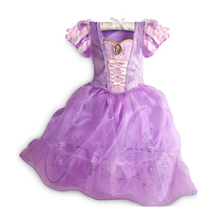 Princess Costume For Little Girls Dress Set