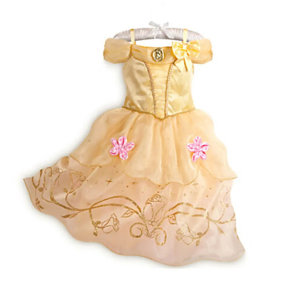 Princess Costume For Little Girls Dress Set