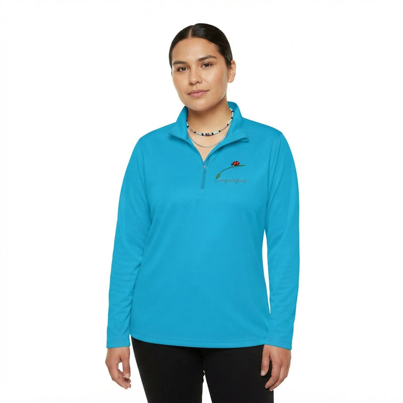 Urban Folklore Authentic Vibrations Unisex Quarter Zip Pullover