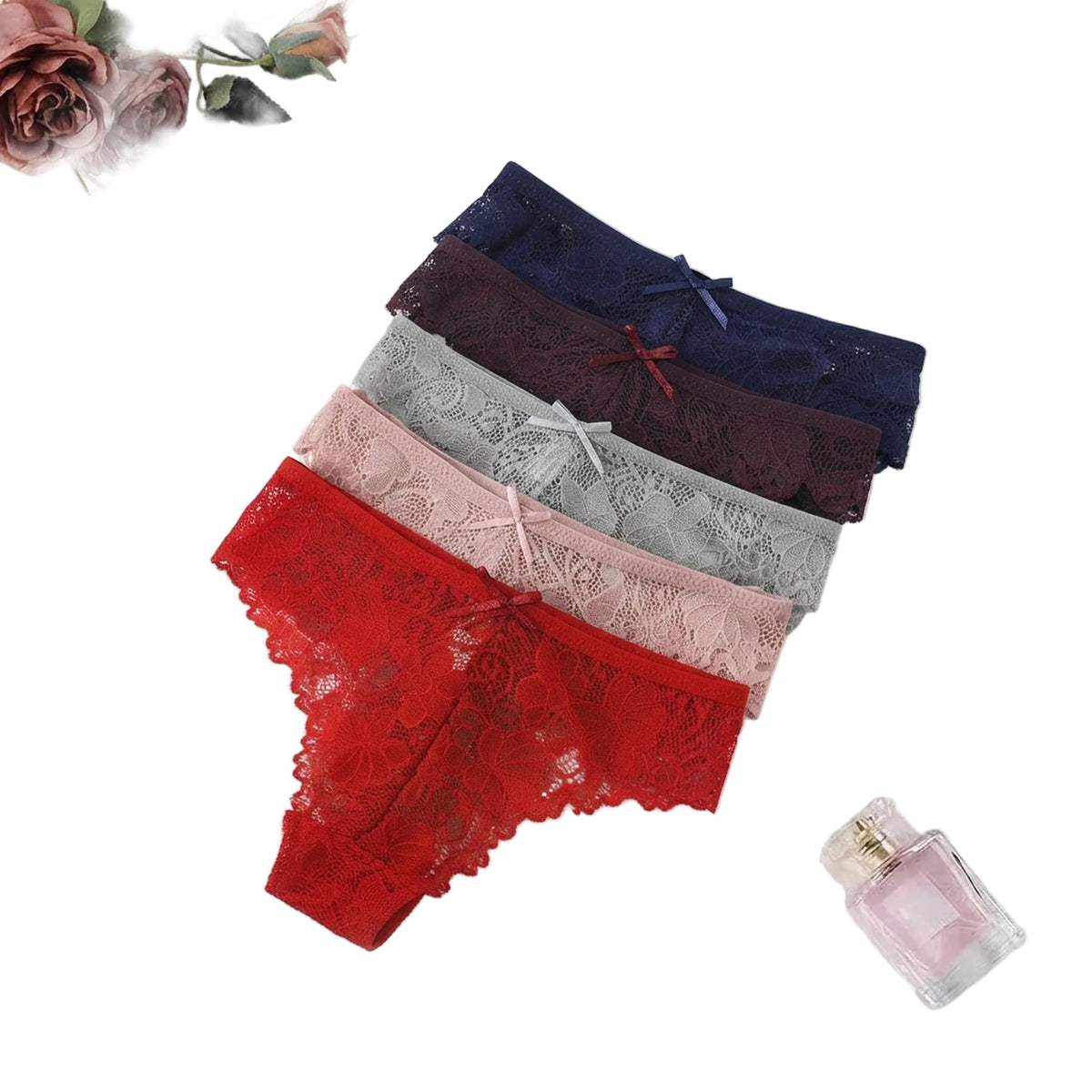 Womens Sheer Knit Low Rise G - String Panties