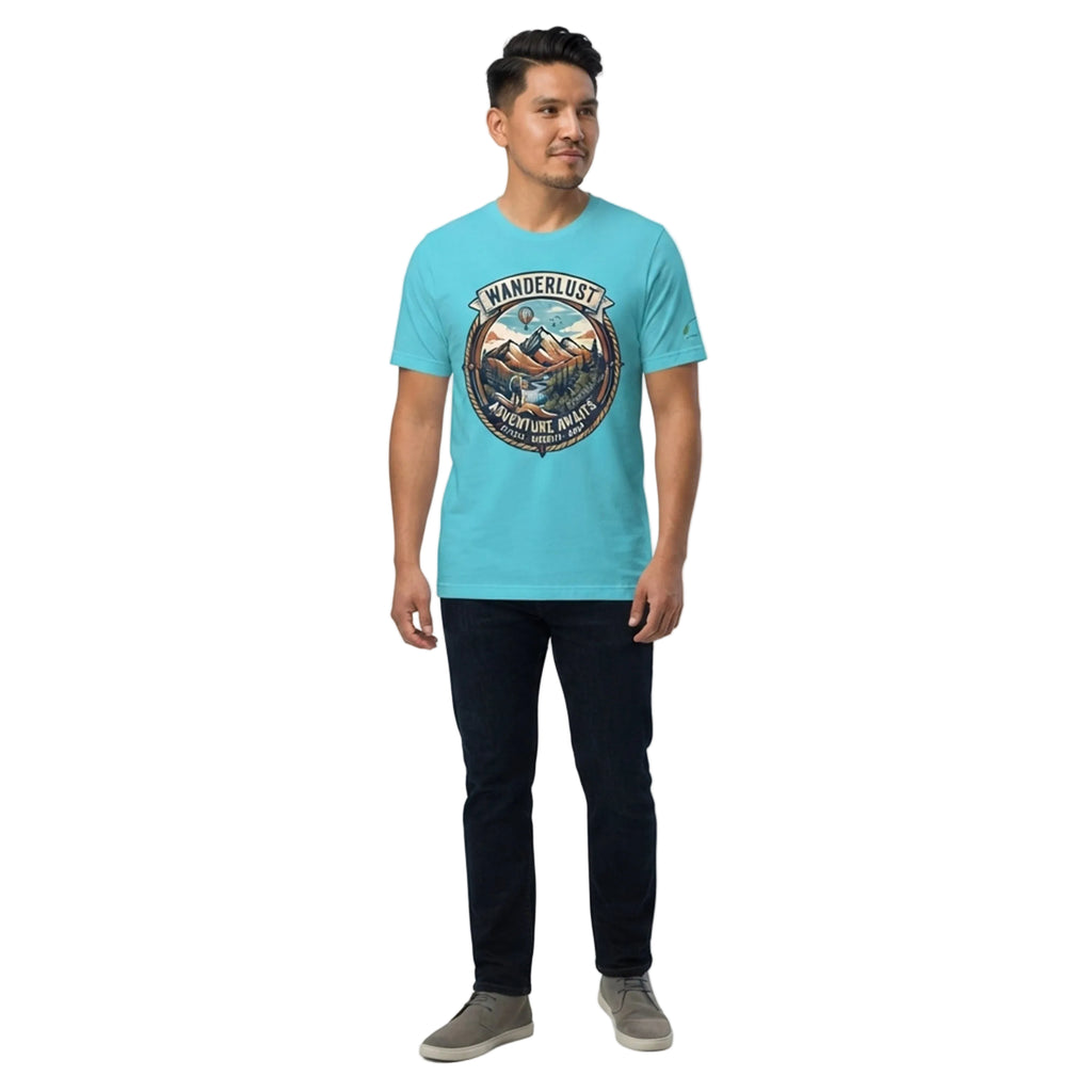 Wanderlust Adventure Awaits Explore Discover Roam T-Shirt