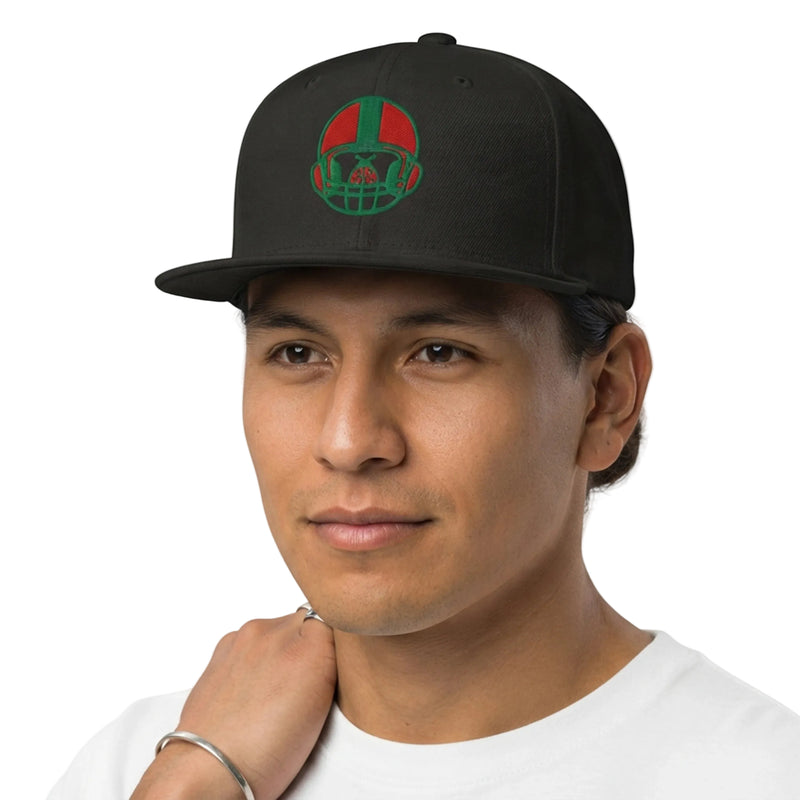 Ladybug Football Helmet Emblem Snapback