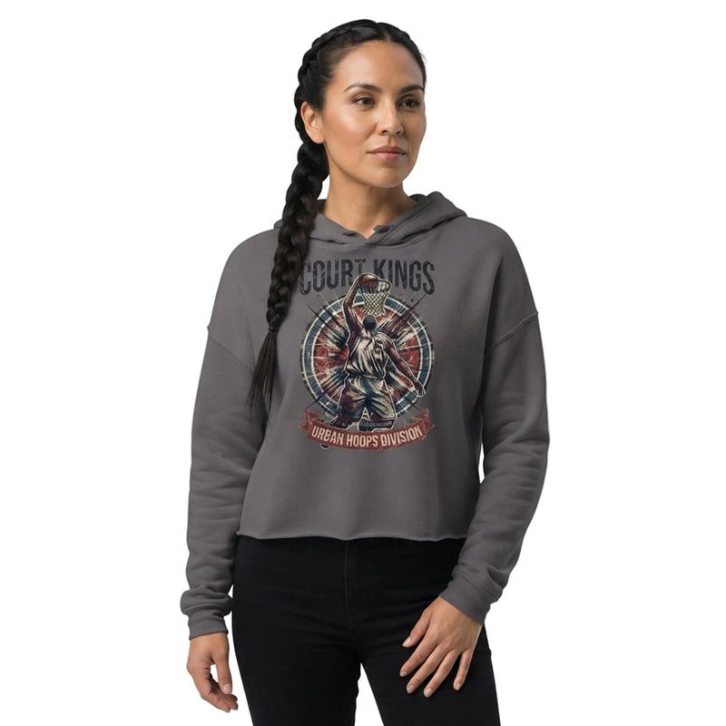 Court Kings Urban Hoops Division Cropped Hoodie