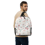 Pastel Football Spirit Pattern Backpack