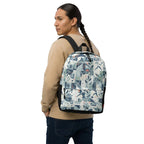 Abstract Tennis and Running Pattern Backpack