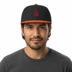 Ladybug City Building Embroidered Snapback Hat