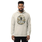 Geometric Ice Hockey Player Pullover Hoodie