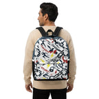 Mechanical Vortex Circuit All-Over Print Backpack