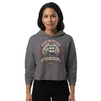 Maritime Exploration Ocean Voyager Cropped Hoodie