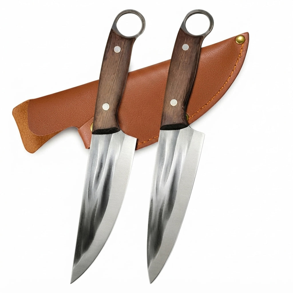 Hand Forged Boning Knife Full Tang Kitchen Butcher Cleaver