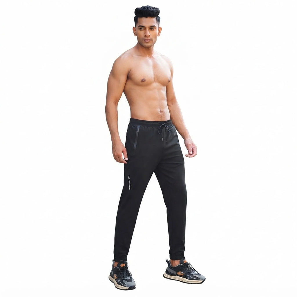Men's Lightweight Breathable Quick - Drying Full - Length Sweatpants