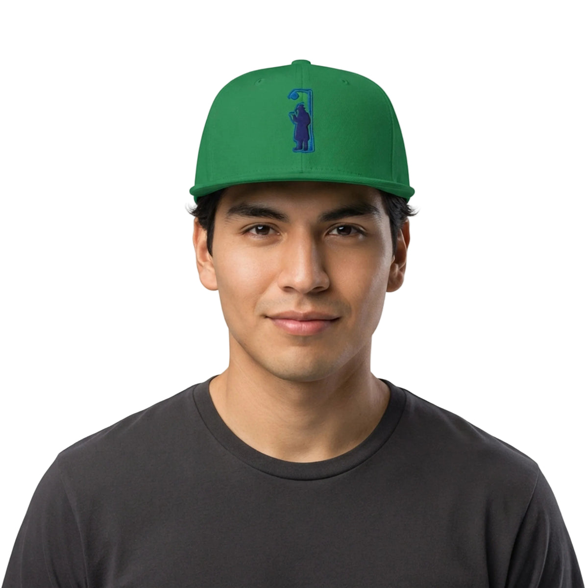 Streetlamp Detective Silhouette Snapback