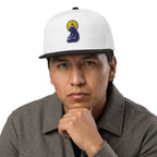Celestial Sitting Bear Embroidered Snapback