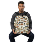 Vintage Football Travel Adventure Backpack