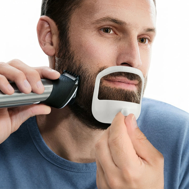 RANCAI Mens Beard Grooming Kit and Shaper
