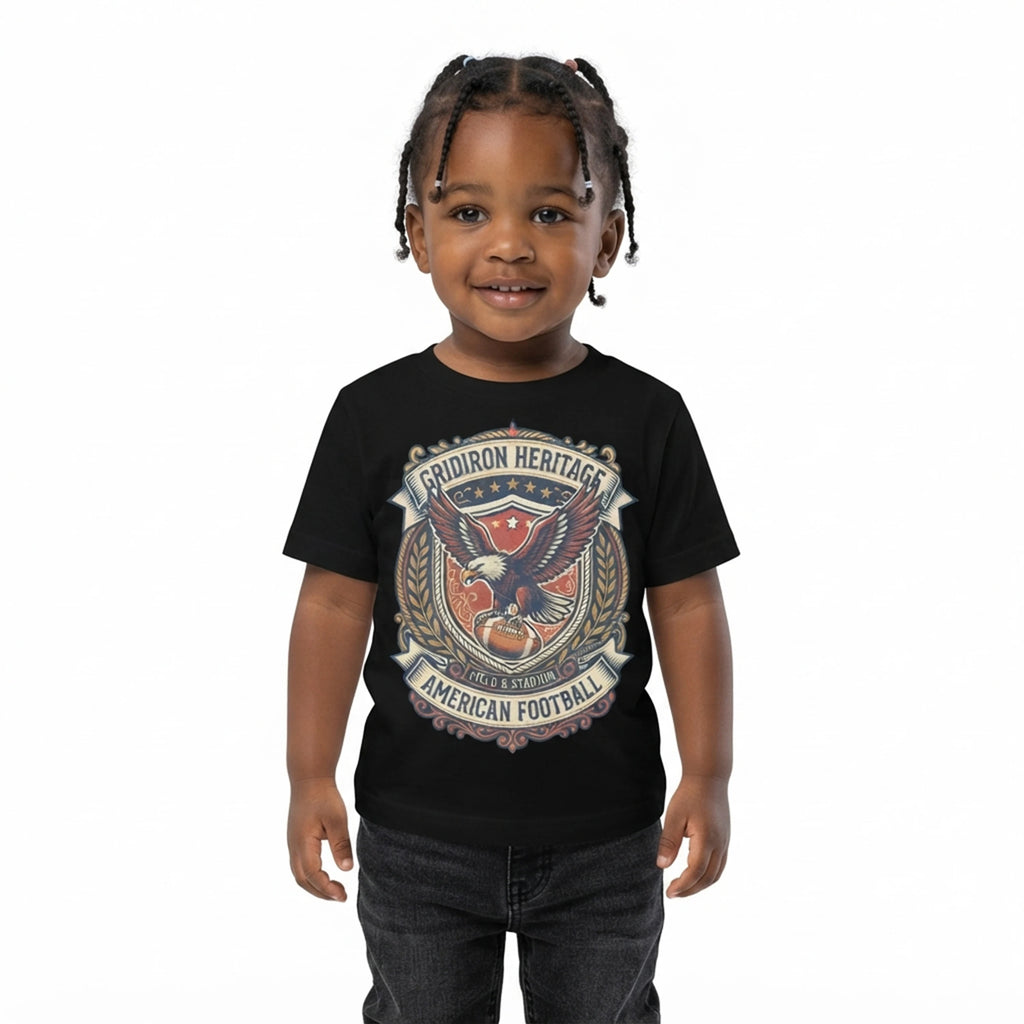 Gridiron Heritage American Football Eagle Baby Tee - FIELD STADIUM