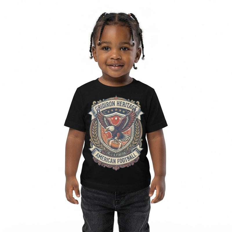 Gridiron Heritage American Football Eagle Baby Tee - FIELD STADIUM