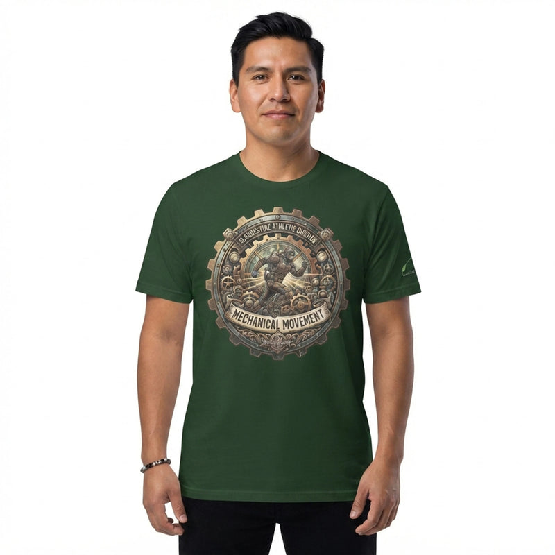 Clandestine Athletic Division Mechanical Movement Graphic Tee