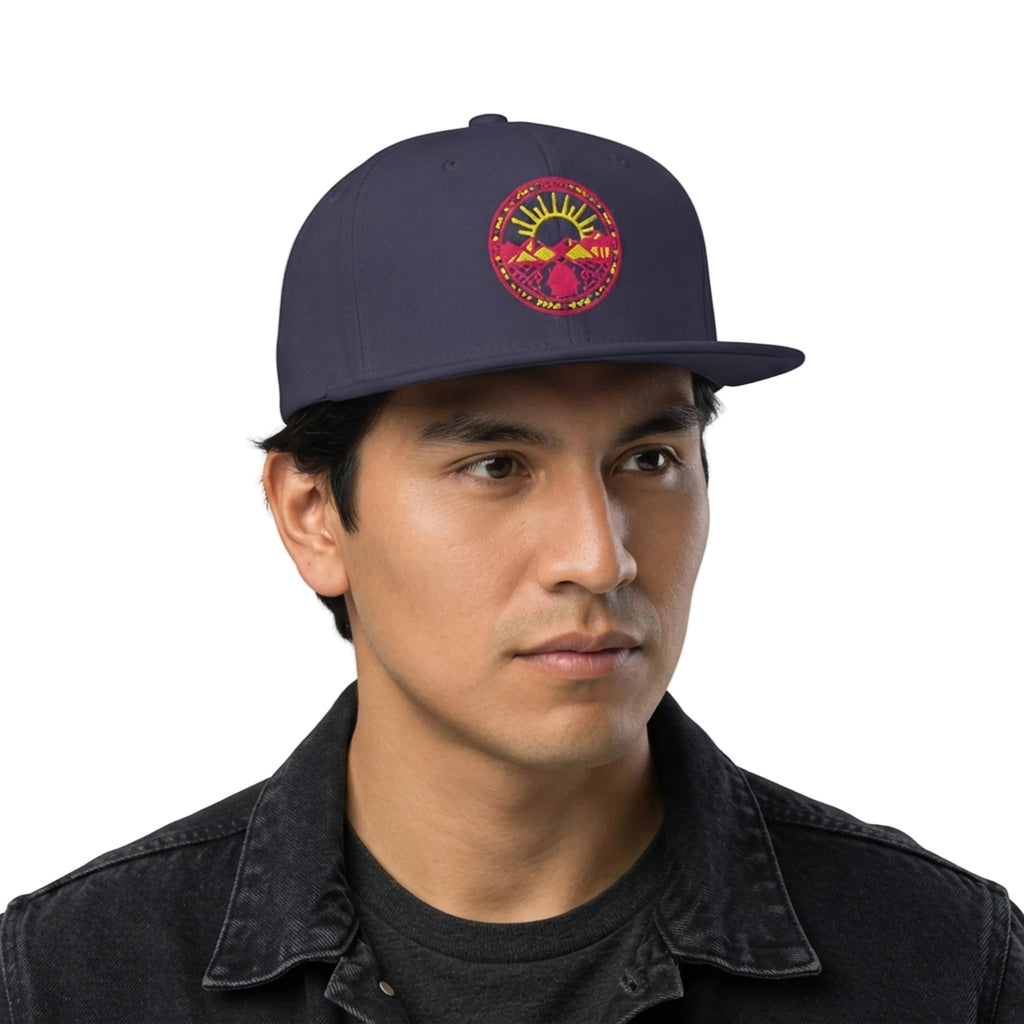 Sunrise Mountain Ladybug Emblem Snapback