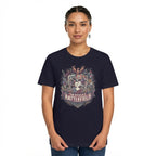 Soccer Battlefied Graphic Women's Relaxed T-Shirt - THE PITCH IS